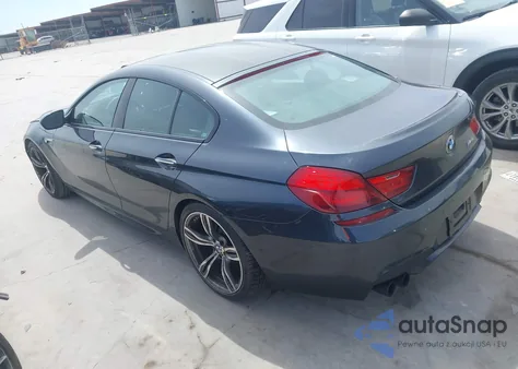 2016 BMW M6 Gran Coupe from USA, damaged, VIN WBS6E9C56GG437048